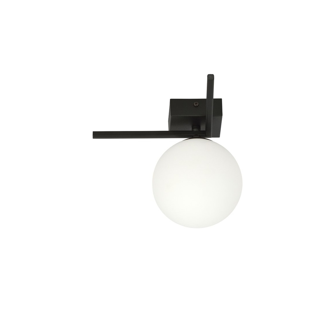 [1130/1G] Plafonnier Imago 1G noir/opale