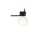 Imago 1G Black/Opal ceiling lamp