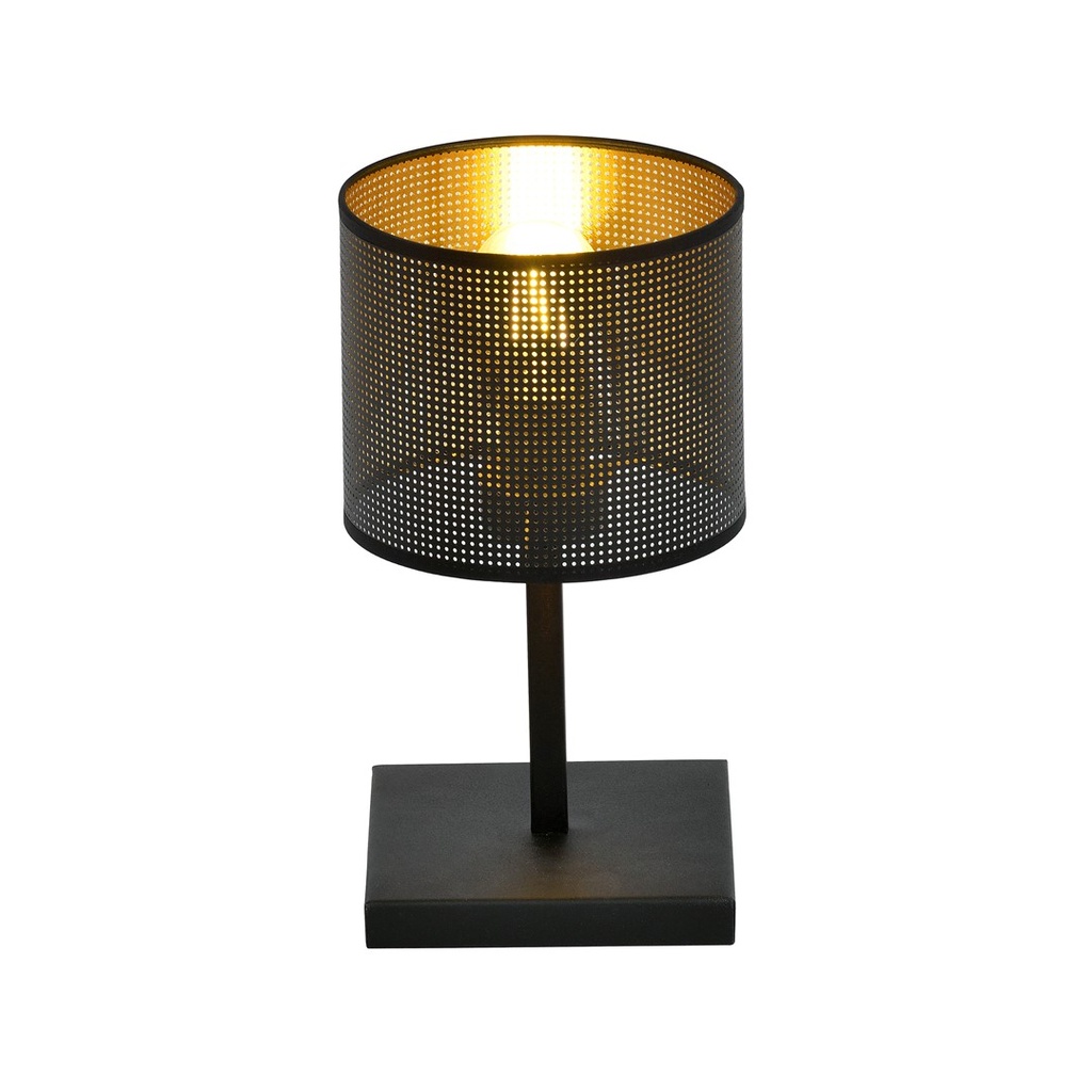 [1144/LN1] Lampe de table Jordan Ln1 noire/dorée