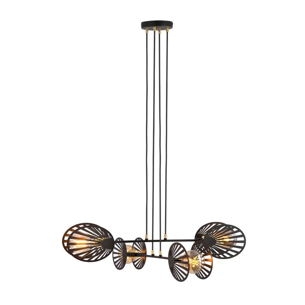 Playa 4 Black pendant lamp