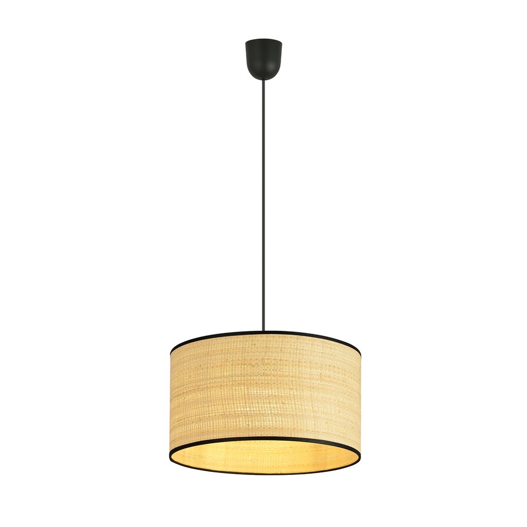 Lampe suspendue en rotin Aston 1