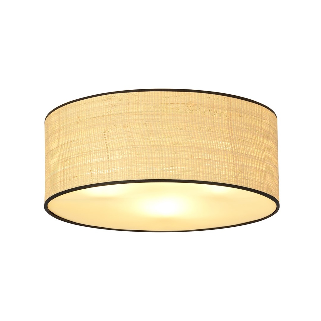 [1149/3] Aston 3 Rattan-Deckenleuchte