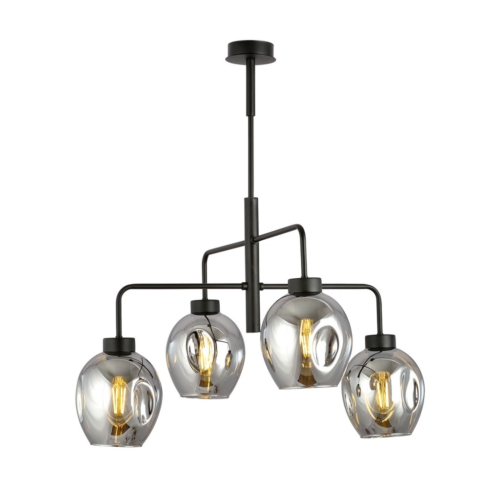 Lukka 4 Black/Grafit pendant lamp