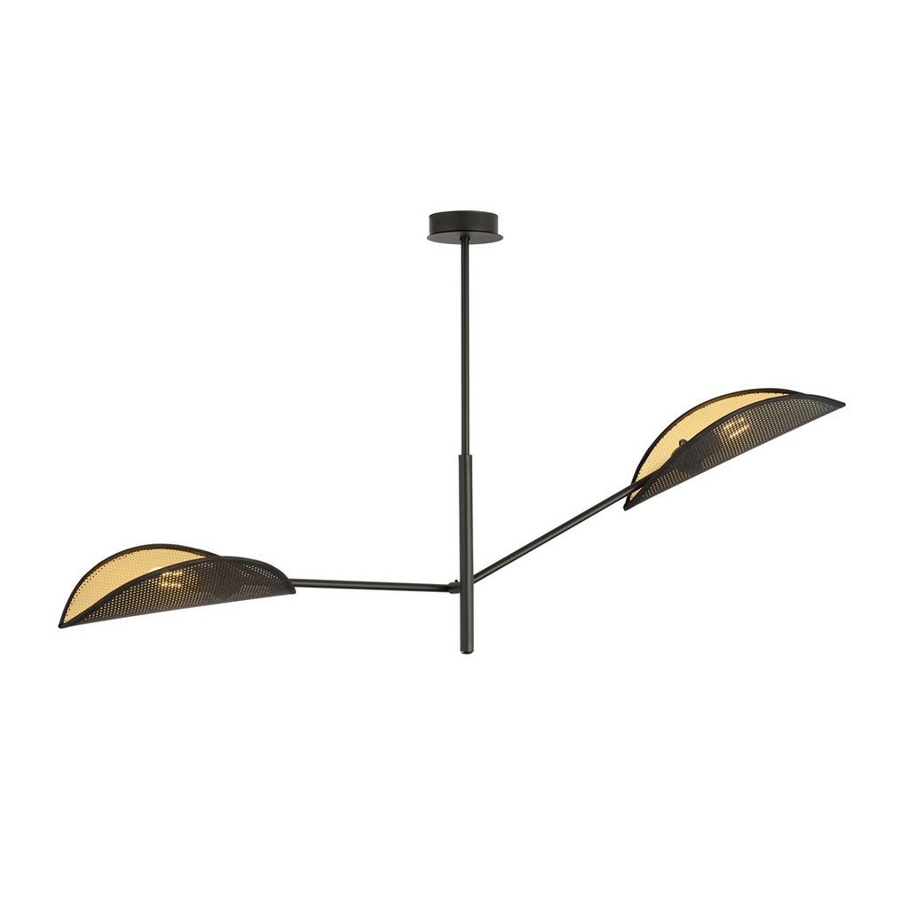Vene 2 Black/Gold ceiling lamp