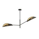 Vene 2 Black/Gold ceiling lamp