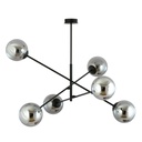 Linear 6 Black/Grafit pendant lamp