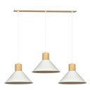 Lampe suspendue blanche Rowen 3