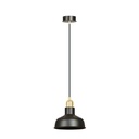 Ibor 1 Black pendant lamp