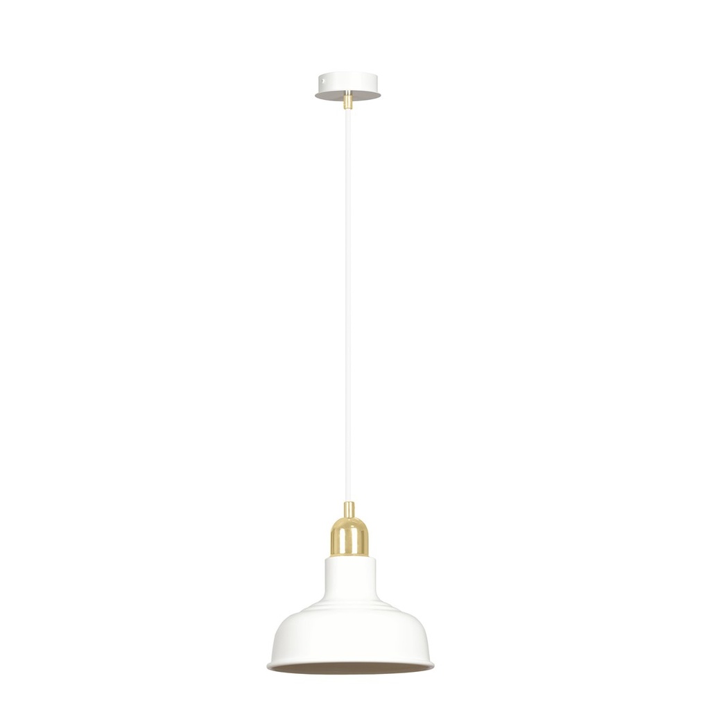 [1043/1] Lampe suspendue blanche Ibor 1