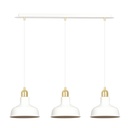 Lampe suspendue blanche Ibor 3