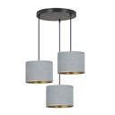 Hilde 3 Bl Premium Gray pendant lamp