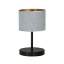 Hilde Ln1 Schwarz/Grau Tischlampe