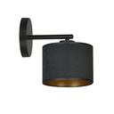 Hilde K1 Bl Black wall lamp