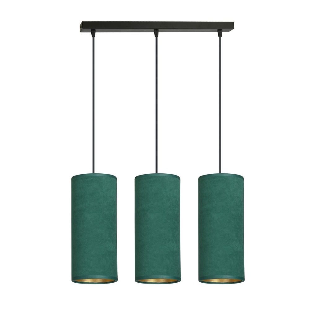 [1058/3] Bente 3 Bl Green pendant lamp
