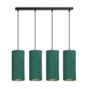 Lampe suspendue verte Bente 4 Bl