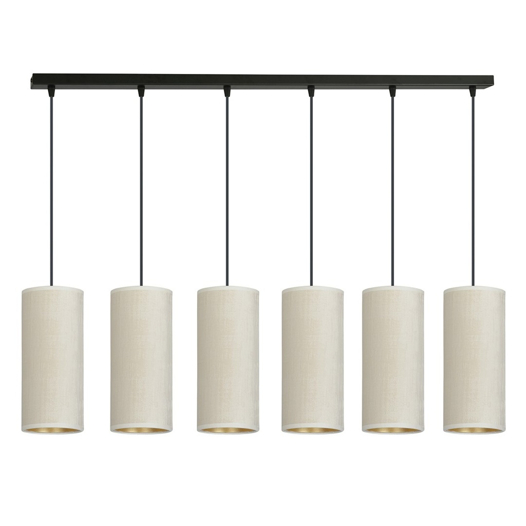 [1059/6] Bente 6 Bl White pendant lamp