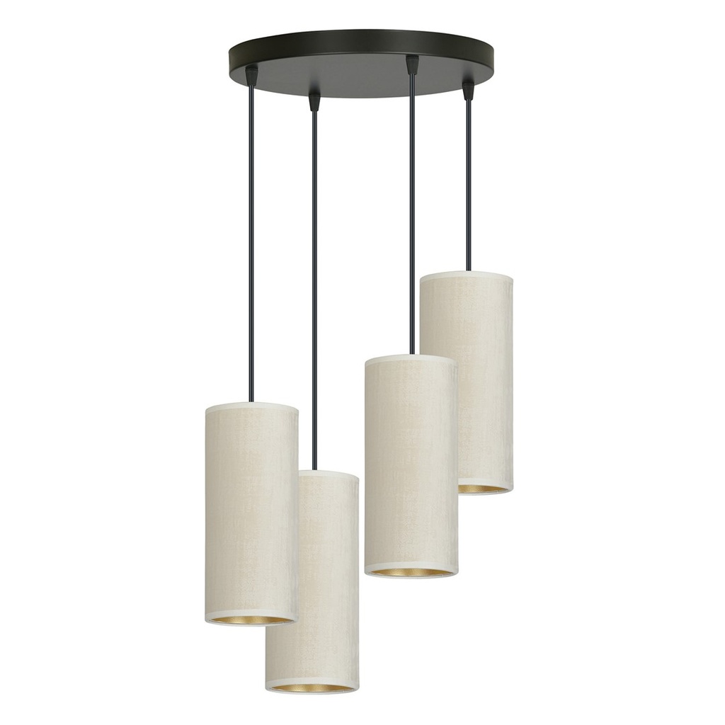 Lampe à suspension blanche Bente 4 Bl Premium