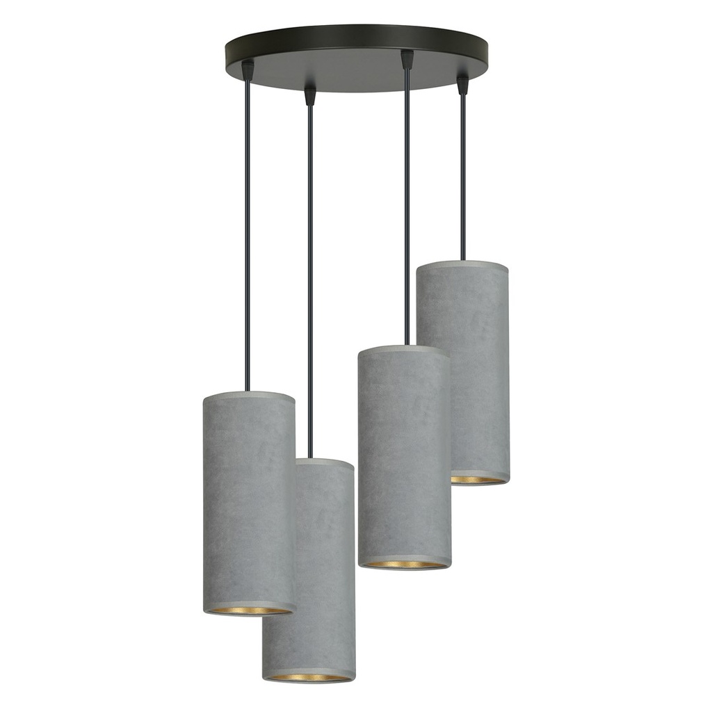 Bente 4 Bl Premium Grau Pendelleuchte