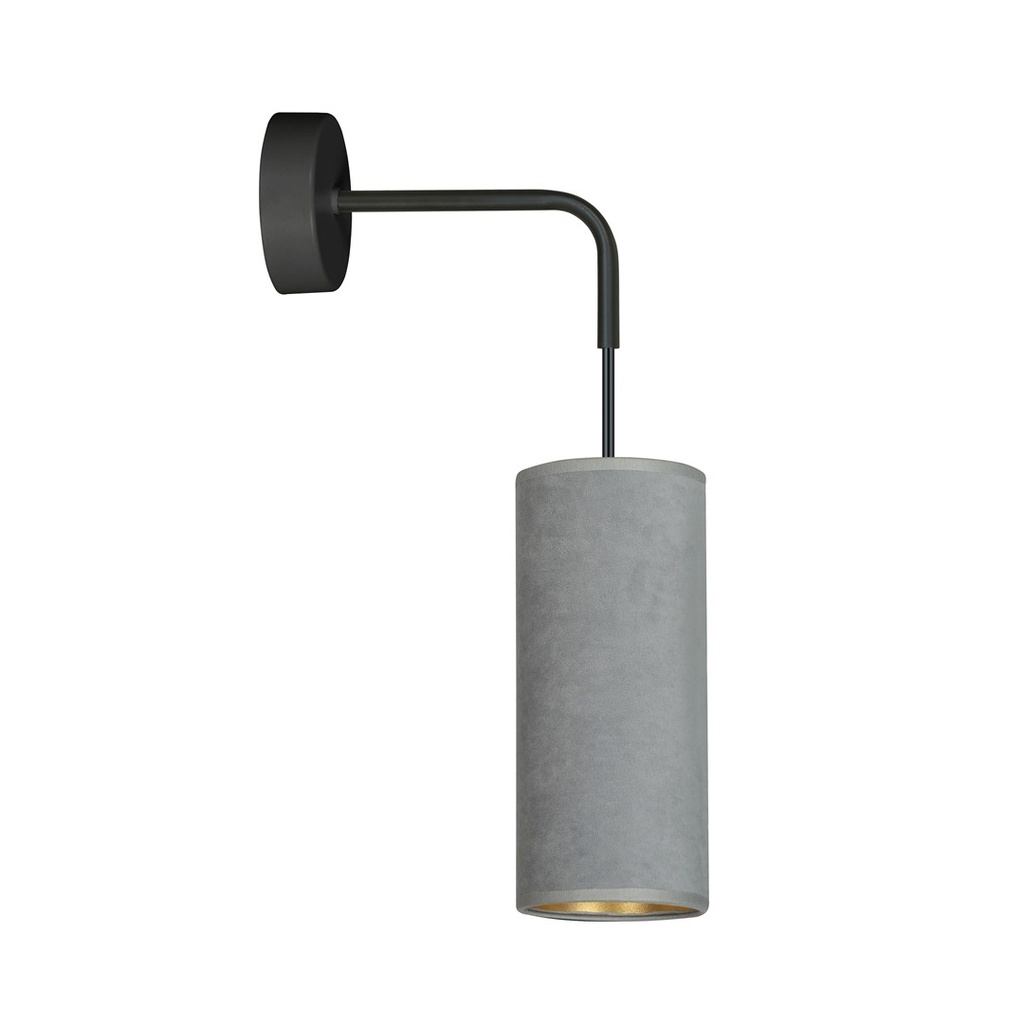 [1060/K1] Applique murale Bente K1 Noir/Gris