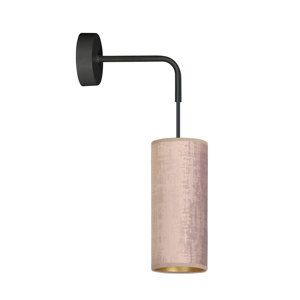 [1061/K1] Applique murale Bente K1 Noir/Rose