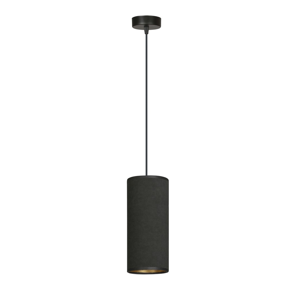 [1067/1] Bente 1 Bl Black pendant lamp