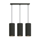 Bente 3 Bl Schwarze Pendelleuchte