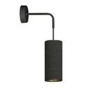 Bente K1 Bl Black wall lamp