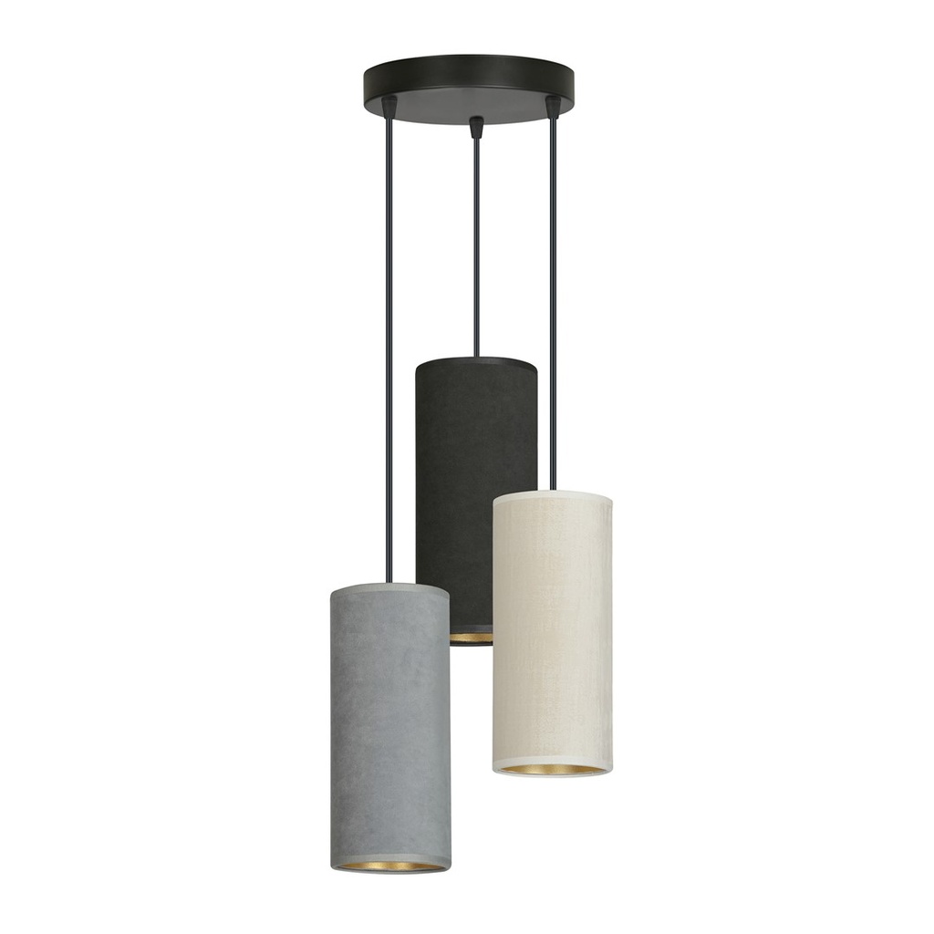 [1068/3PREM] Bente 3 Bl Premium Mix pendant lamp