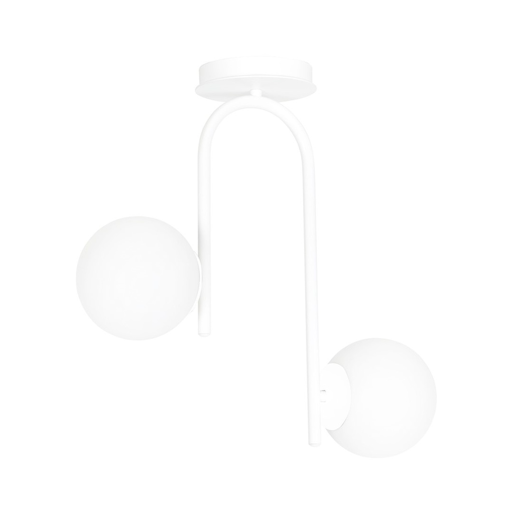 [1031/2] Plafonnier blanc Kalf 2