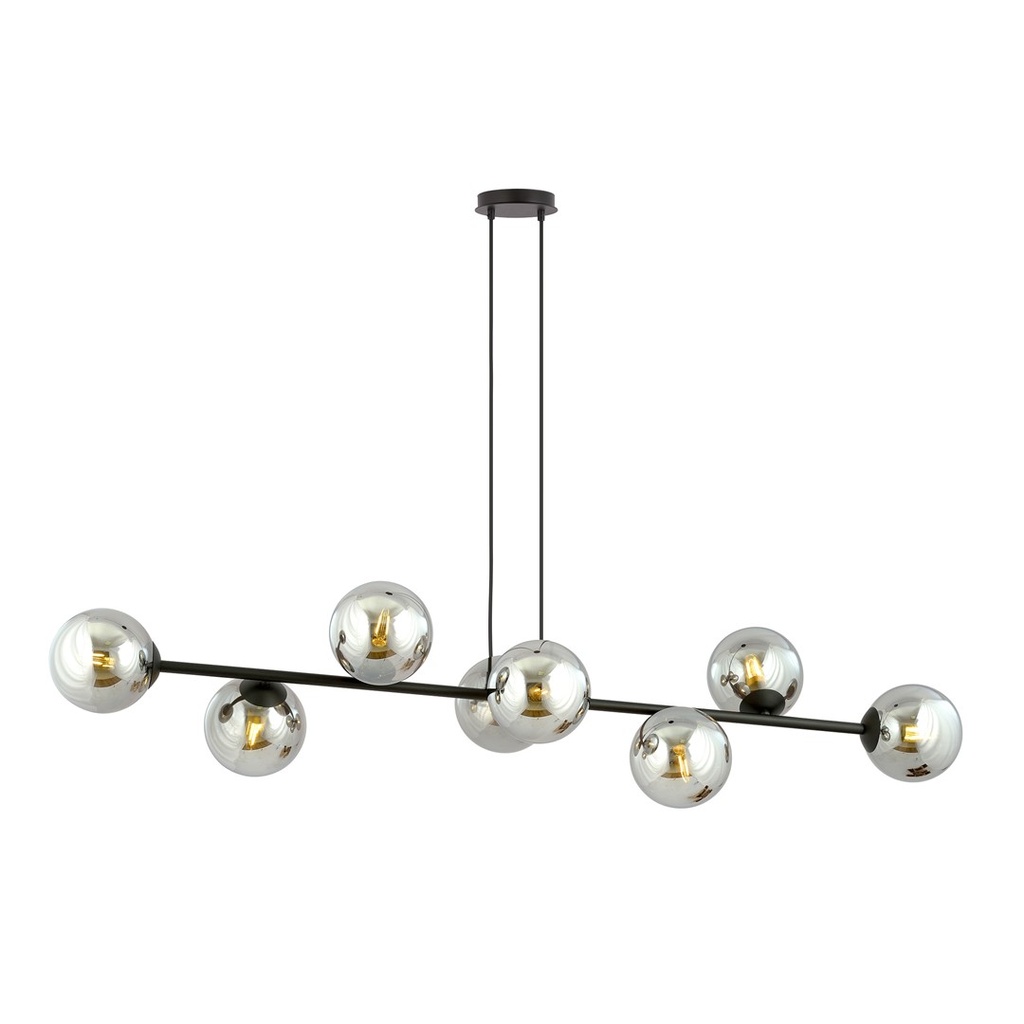 Rossi 8 Bl Grafit Pendelleuchte