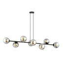 Rossi 8 Bl Grafit pendant lamp