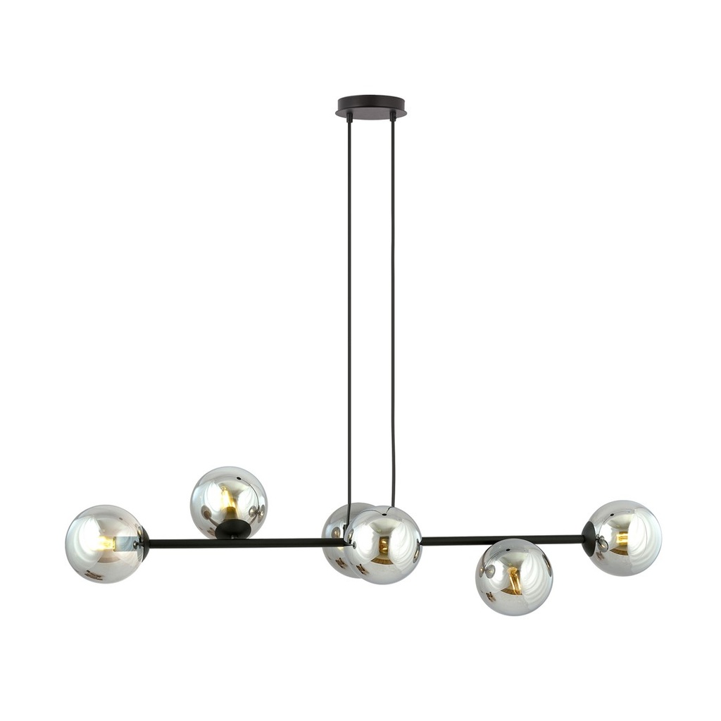 Rossi 6 Bl Grafit Pendelleuchte