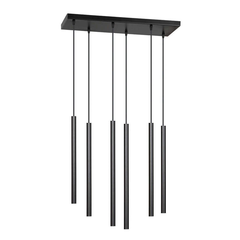 Lampe suspendue Selter 6 noire