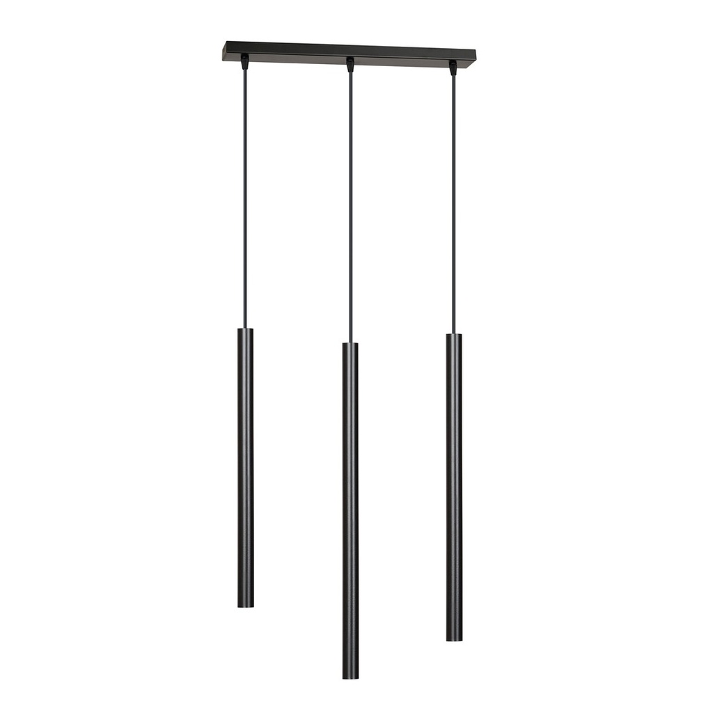 Selter 3 Schwarze Pendelleuchte