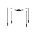 Traker 4 Bl/Black pendant lamp