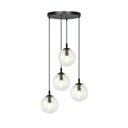 Cosmo 4 Bl Premium Transparent pendant lamp