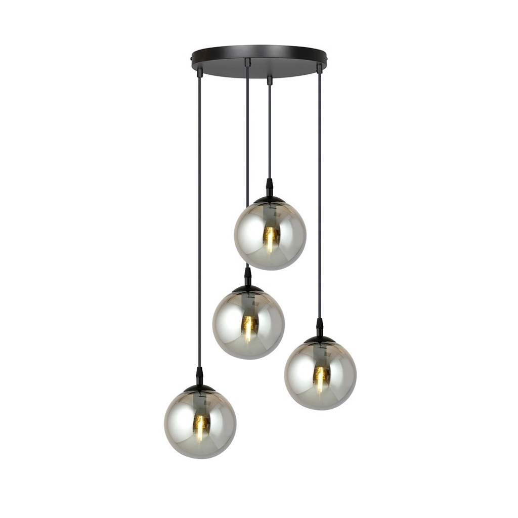 [712/4PREM] Cosmo 4 Bl Premium Grafit Pendelleuchte