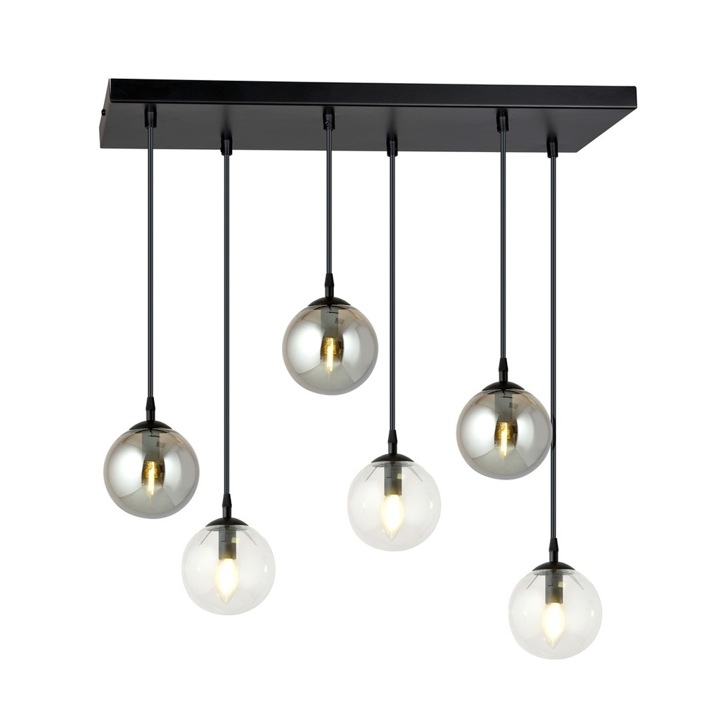 [714/6M2] Cosmo 6 Bl Mix2 pendant lamp