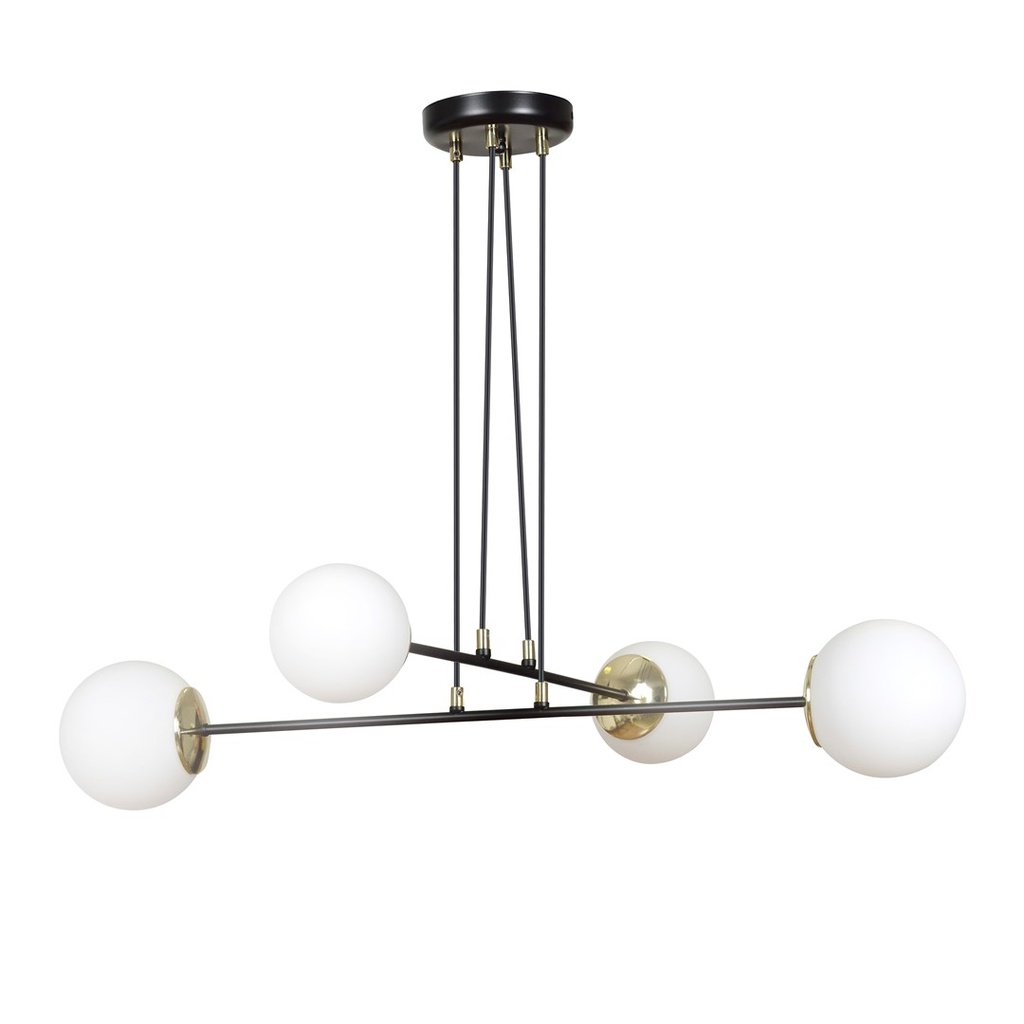 Lampe suspendue noire Ognis 4
