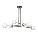 Ognis 6 Black pendant lamp