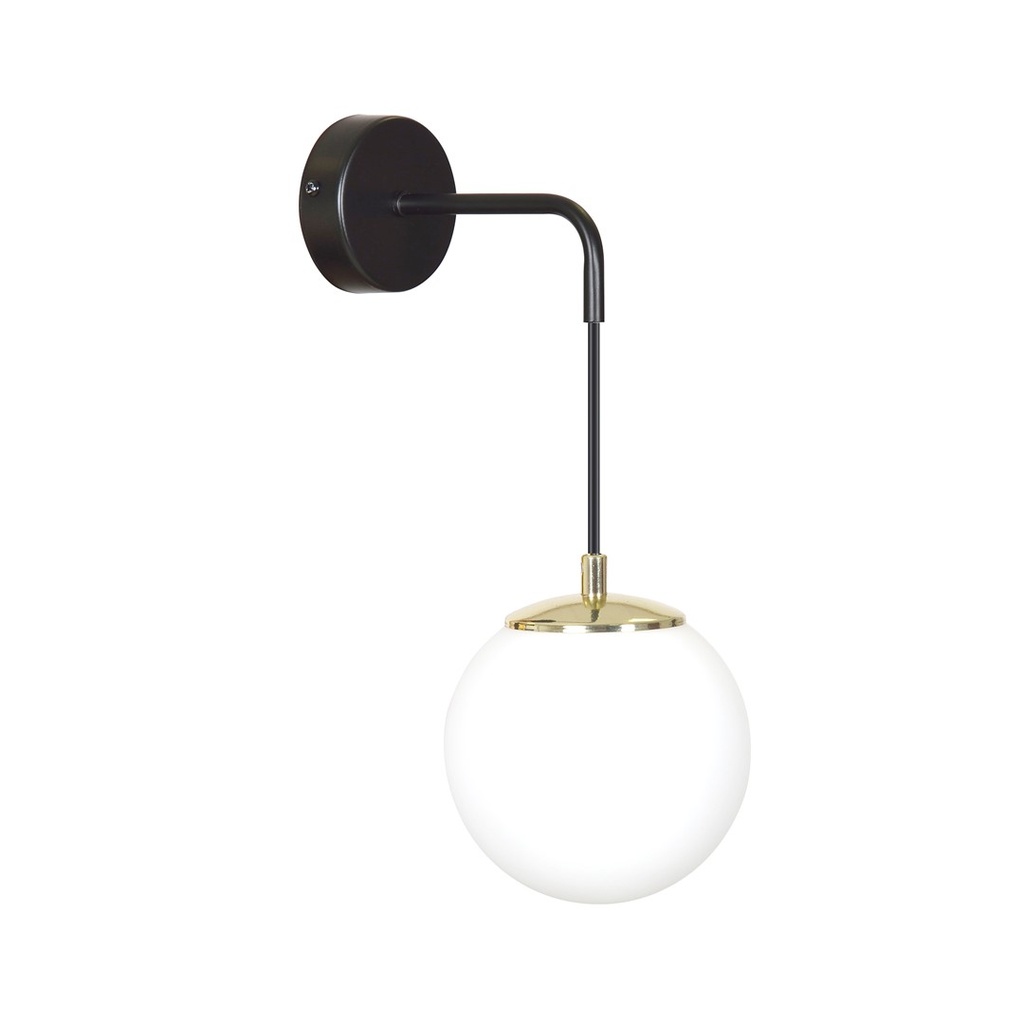 [966/K1] Ognis K1 Black wall lamp