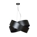 Lampe à suspension noire Vieno