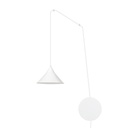 Suspension Abramo 1 blanche
