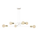 Lampe suspendue Vesio 6 blanche