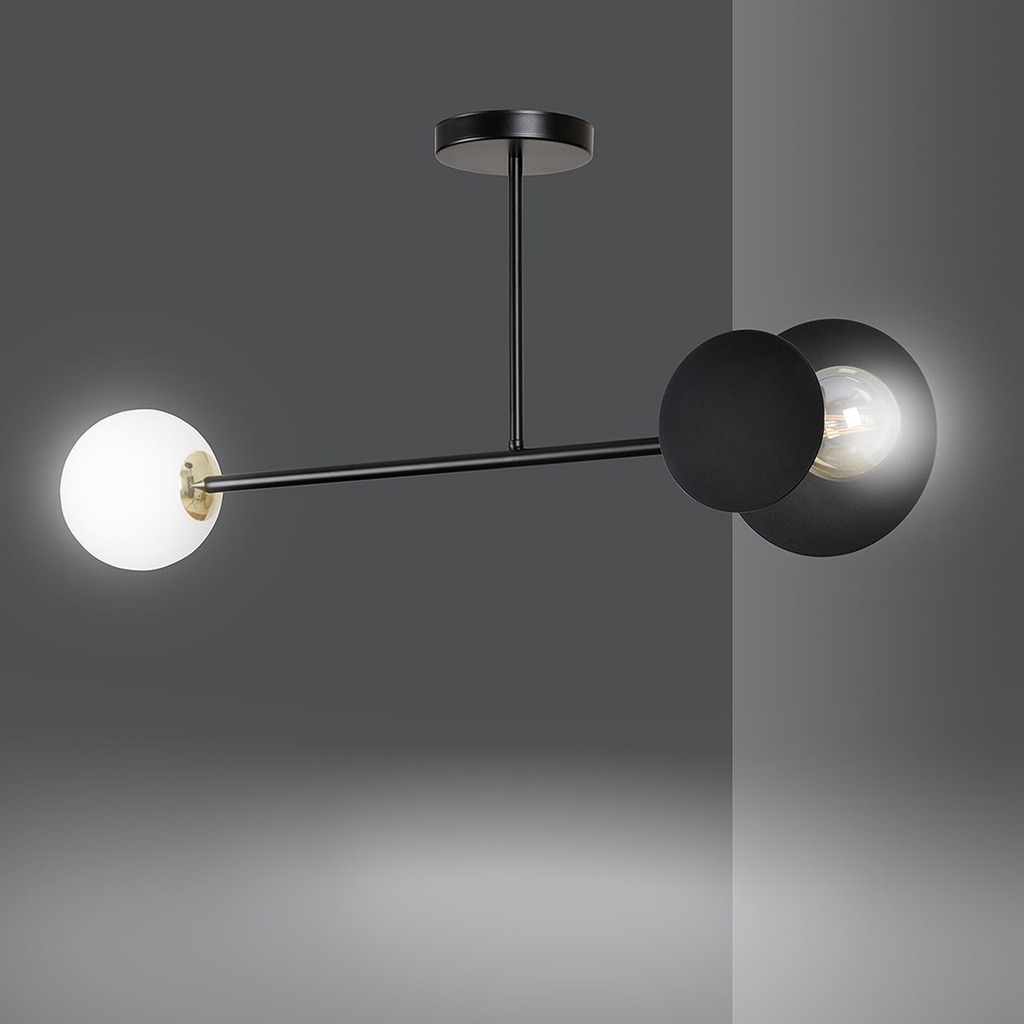 Minerva 2 Black ceiling lamp