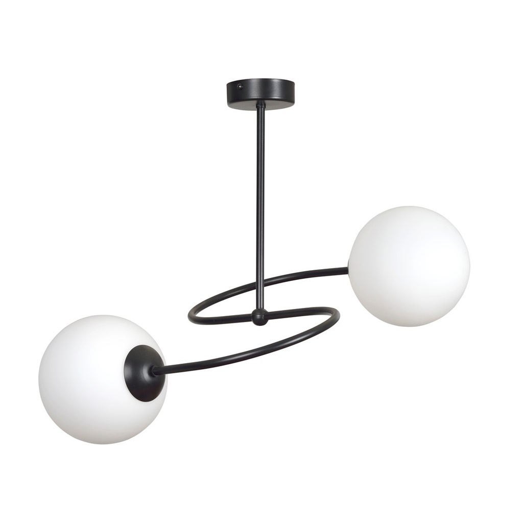 [734/2B] Plafonnier Selbi 2 noir