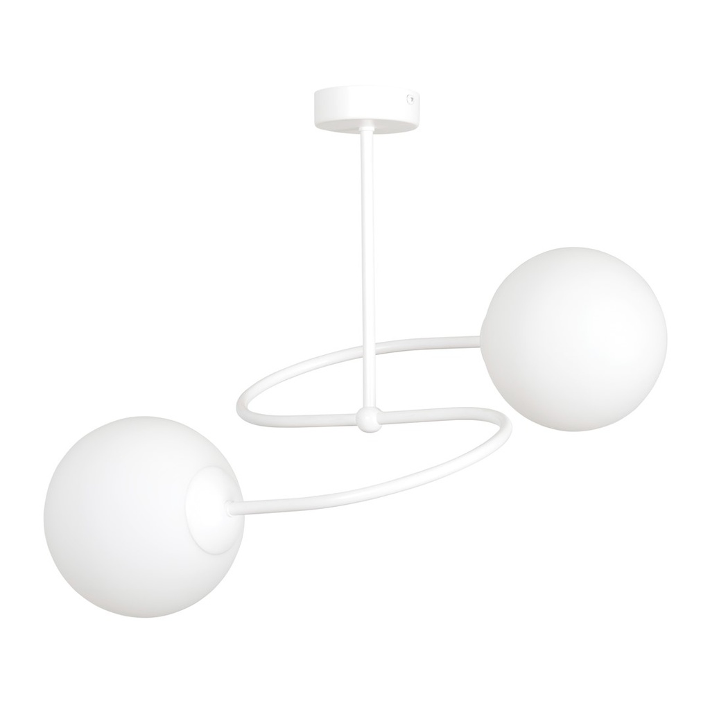 Plafonnier Selbi 2 Blanc