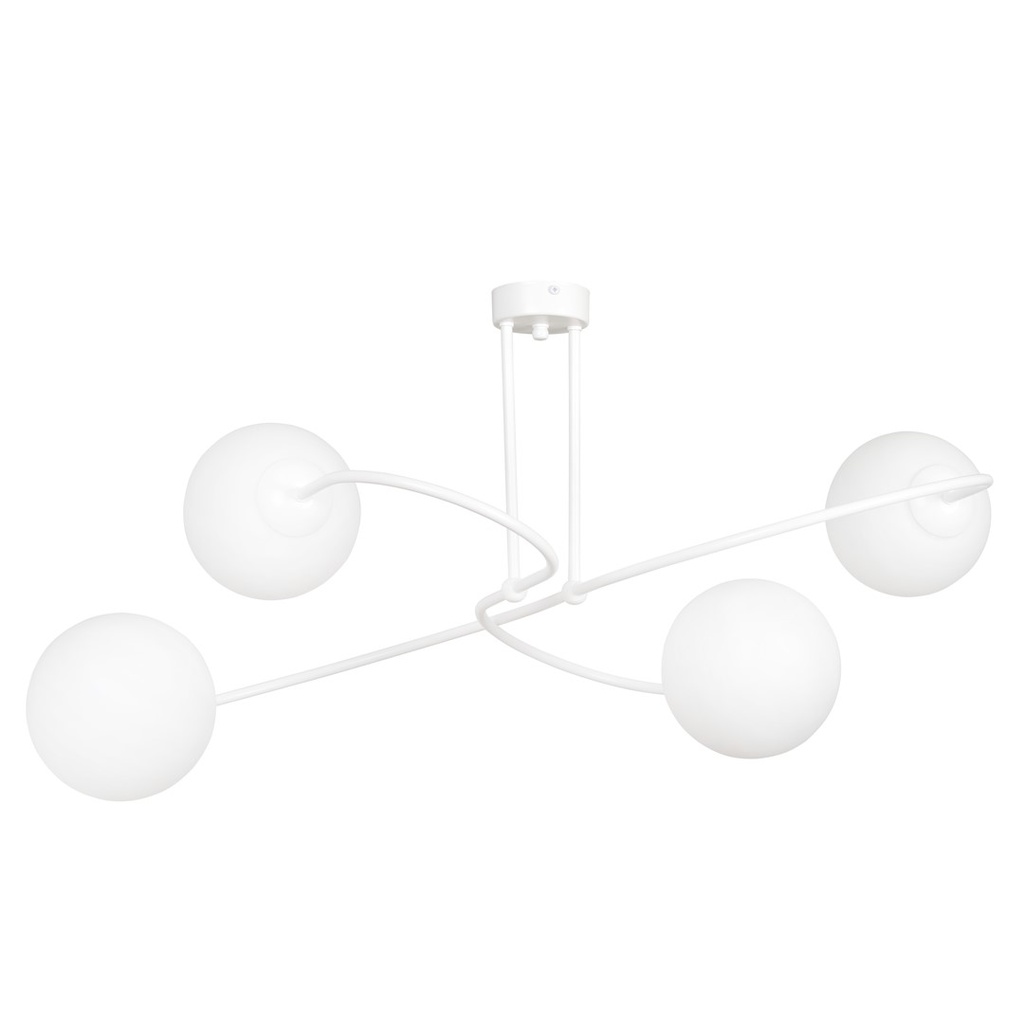 [734/4W] Selbi 4 White ceiling lamp