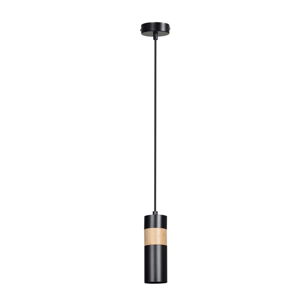 Akari 1 Black pendant lamp