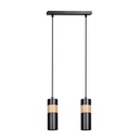 Akari 2 Black pendant lamp